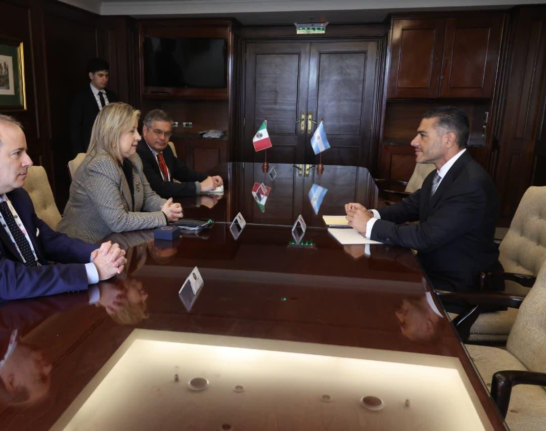 García Harfuch se Reúne con Ministra de Seguridad de Argentina Abordan Combate al Narcotráfico